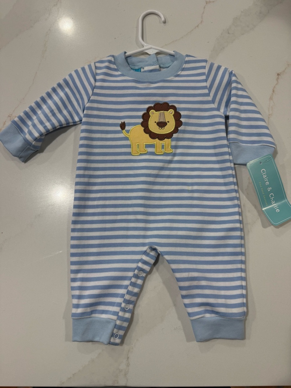 NWT Claire & Charlie romper size 6M